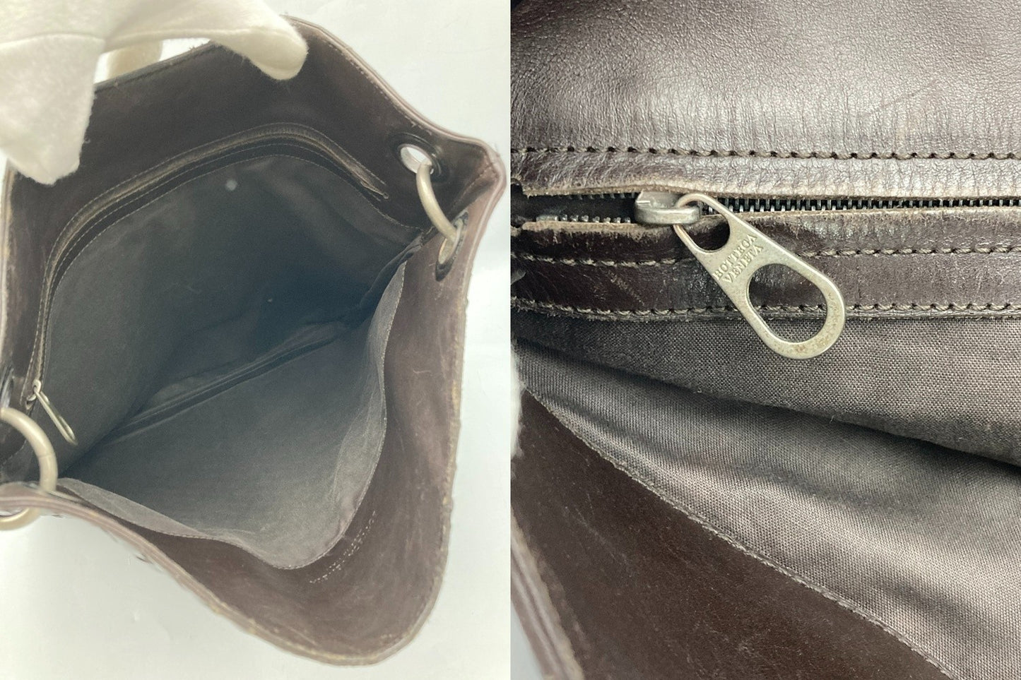 BOTTEGA VENETA ボッテガヴェネタ イントレチャート ショルダーバッグ 中古 D4