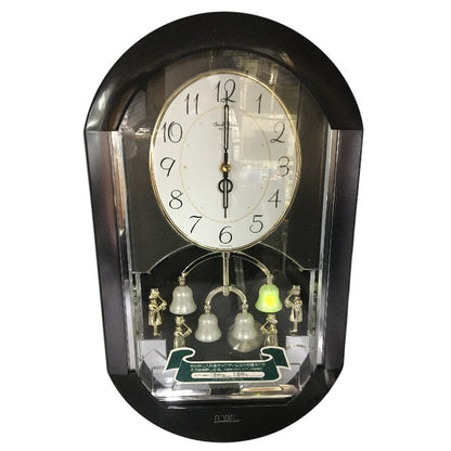 リズム時計工業 スモールワールド メネット カラクリ時計 4MH688RH 02 中古 Y4