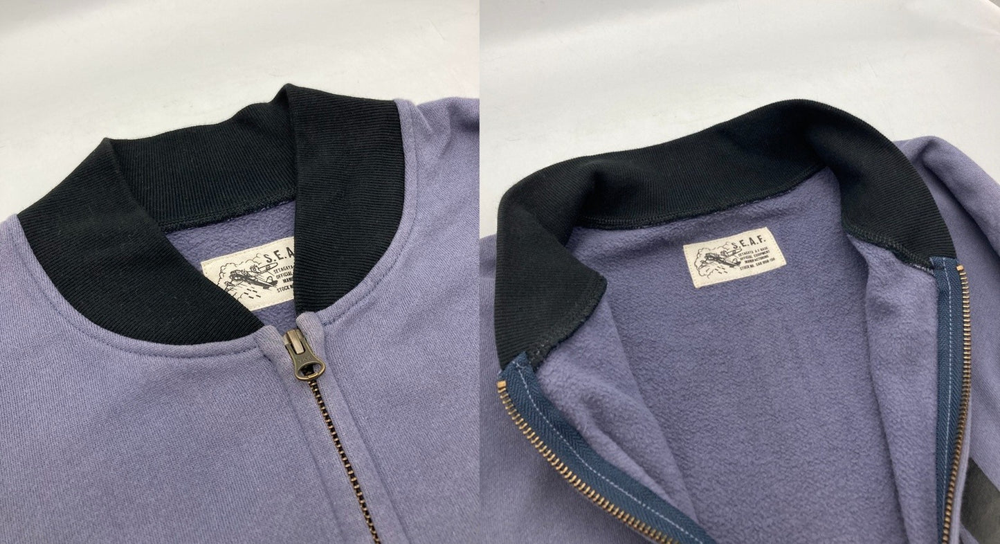 世田谷ベース 正式装備品 S.E.A.F. フルジップスウェット サイズM メンズ 中古 D4
