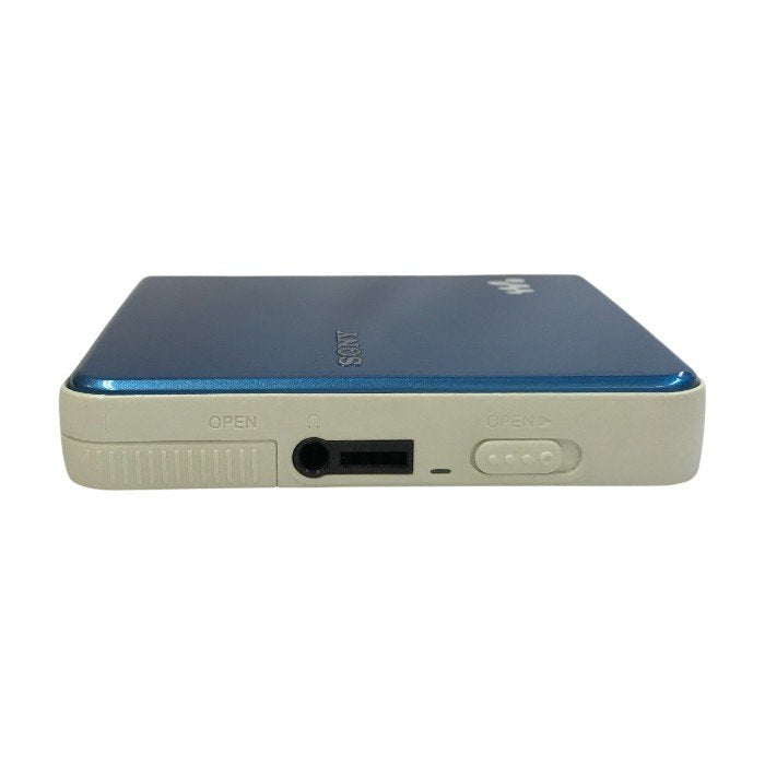 SONY MDウォークマン ブルー WALDMAN MDLP プレーヤー 再生専用機 MZ-E630 中古 T1