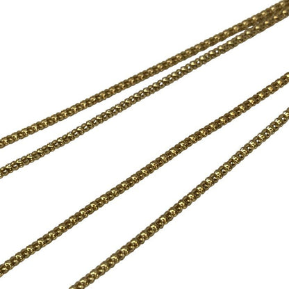 K18 ネックレスチェーン レディース カットポンパチェーン ゴールド 45cm 中古 T1
