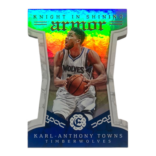 PANINI NBAカード EXCALIBUR DIE CUT KARL-ANTHONY TOWNS TIMBERWOLVES #14 中古 IT2