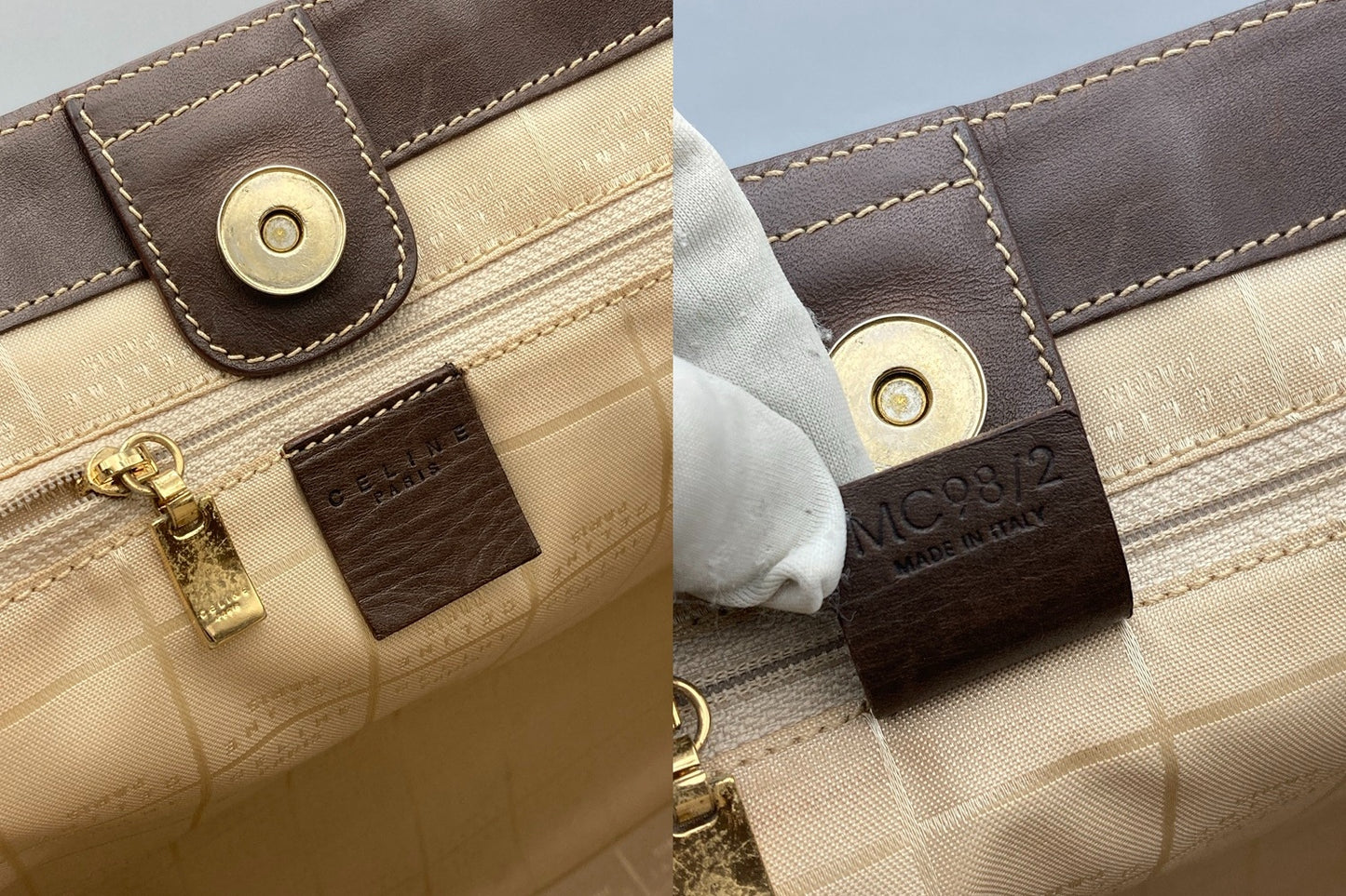 CELINE セリーヌ キャンバス トートバッグ レディース 中古 D4