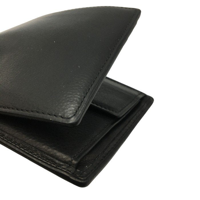 GANZO (ガンゾ) BABY CALF (ベビーカーフ)小銭入れ付き二つ折り財布 中古 Y4