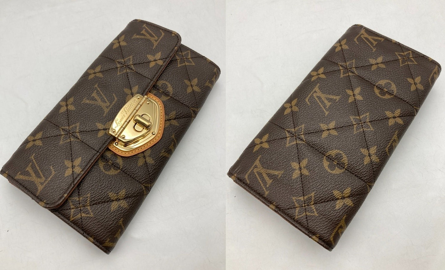 LOUIS VUITTON ルイヴィトン モノグラム ポルトフォイユ サラ エトワール M66556 中古 D4