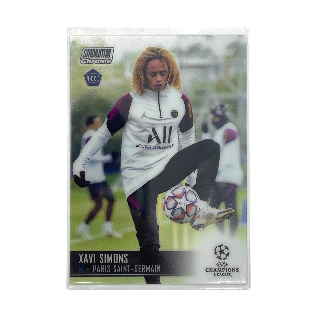 TOPPS サッカーカード STADIUM CLUB CHROME XAVI SIMONS PARIS SAINT GERMAIN #63 中古 IT1