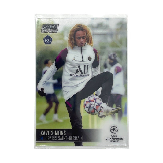 TOPPS サッカーカード STADIUM CLUB CHROME XAVI SIMONS PARIS SAINT GERMAIN #63 中古 IT1