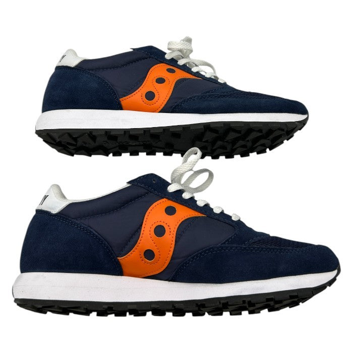 Saucony サッカニー JAZZ VINTAGE スニーカー S70368-81 USA10(約28.0cm) メンズ ネイビー オレンジ 靴 シューズ 中古 W４