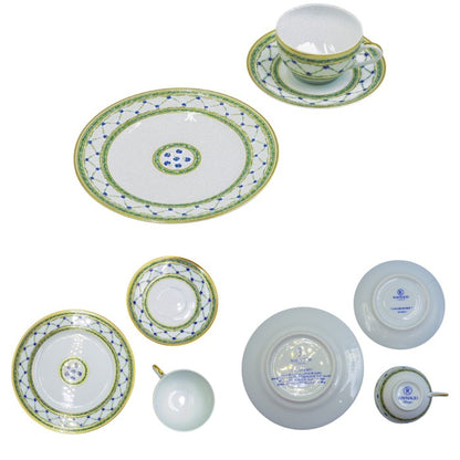 未使用品 レイノー RAYNAUD アレドロア ティーカップ＆ソーサー＆プレート 6客 中古 a1