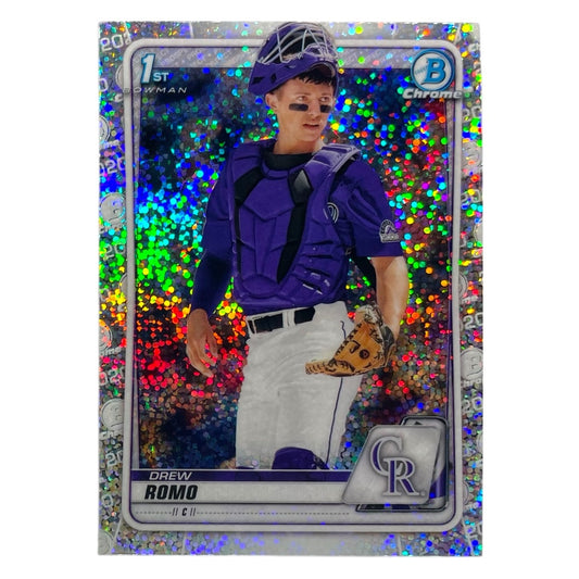 TOPPS MLBカード BOWMAN CHROME 1ST DREW ROMO COLORADO ROCKIES #BD-106 中古 IT2