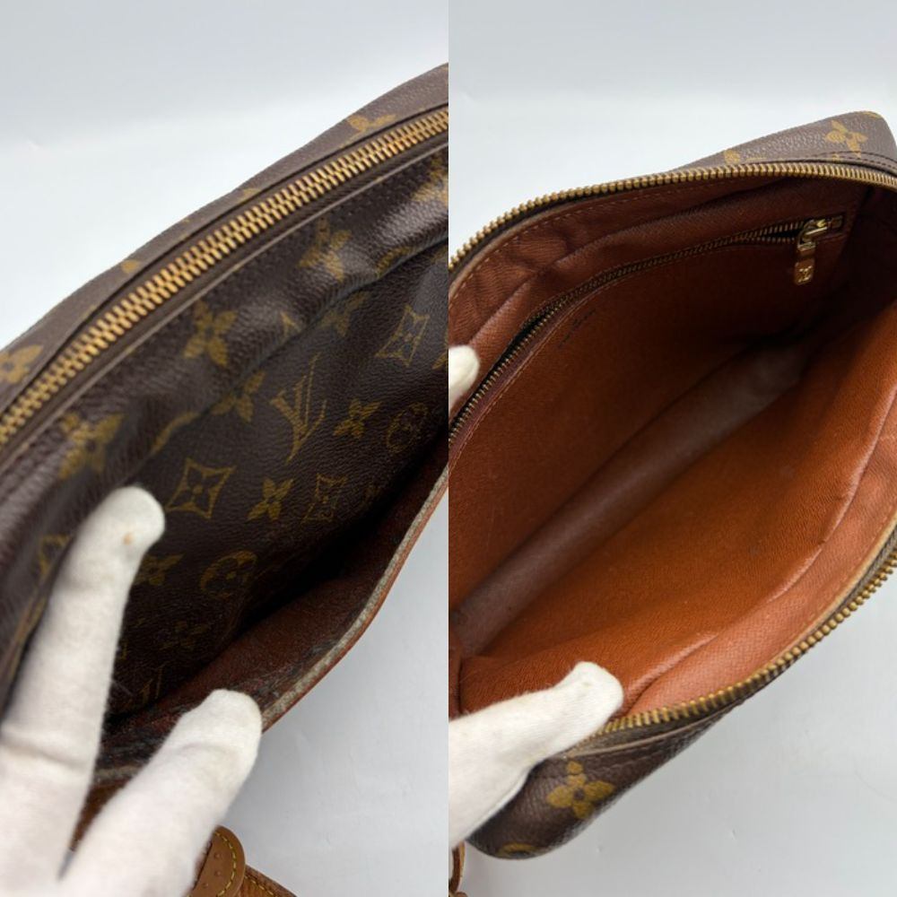 LOUIS VUITTON ルイヴィトン モノグラム トロカデロ 27 ショルダーバッグ ユニセックス 斜め掛け M51274 鞄 おしゃれ 小さめ 中古 W1