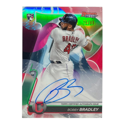 TOPPS MLBカード BOWMAN'S BEST BOBBY BRADLEY CLEVELAND INDIANS /99 #B20-BBB 中古 IT2