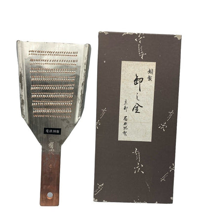 有次 銅製 おろし金 6号 中古 D4
