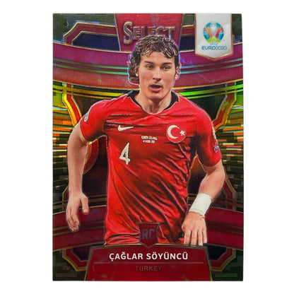 PANINI サッカーカード SELECT UEFA EURO PRIZM CAGLAR SOYUNCU TURKEY /49 #59 中古 IT2