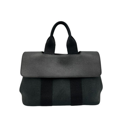 HERMES エルメス ヴァルパライソMM ハンドバッグ 鞄 ブランド レザー キャンバス レディース 中古 W４