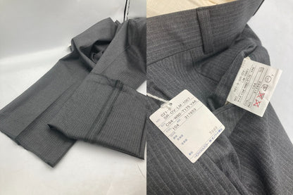 J.PRESS ジェイプレス PRESSCLUSIVE 3釦 ピンストライプ 背抜き セットアップ サイズYA6 メンズ 中古 D4