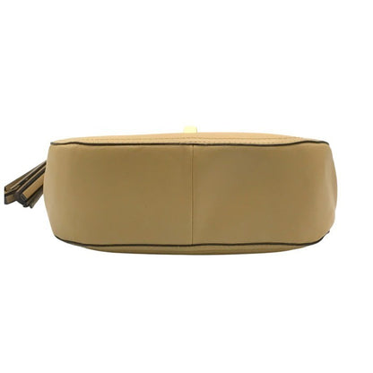 COACH コーチ ハンドバッグ レディース レザー 2way 斜め掛け ショルダー ターンロック ベージュ 22382 中古 T1