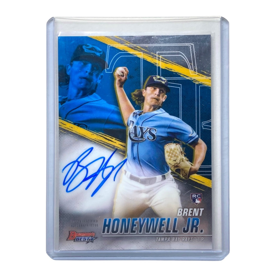 TOPPS MLBカード BOWMAN'S BEST BRENT HONEYWELL JR. RAYS #B21-BH 中古 IT2