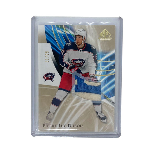 UPPER DECK NHLカード SP GAME USED PIERRE-LUC DUBOIS BLUE JACKETS 11/25 #48 中古 IT2