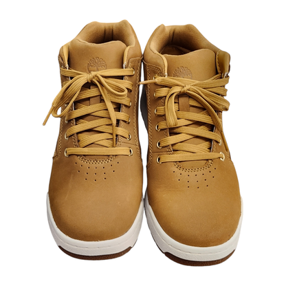 Timberland ティンバーランド BRIDGTON CHUKKA ブリッジトン チャッカ スニーカー メンズ ハイカット ヌバック WHEAT NUBUCK ブラウン 26cm A2QU3 中古 T1