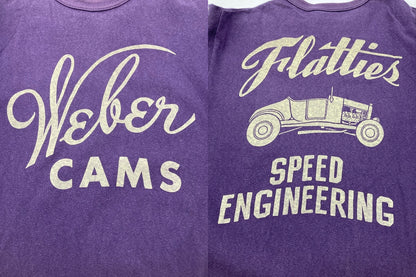 FREEWHEELERS フリーホイーラーズ POWER WEAR Weber CAMS Tシャツ サイズS メンズ 中古 D4