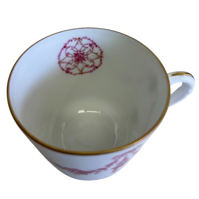 ROYALE LIMOGES ロワイヤルリモージュ カップ＆ソーサー ルイ15世 復刻版 ペア 洋食器 ブランド 紅茶 コーヒー 中古 W1