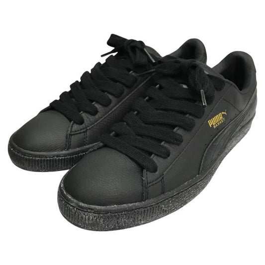 PUMA プーマ バスケットクラシック スニーカー メンズ ローカット Basket Classic シンプル ブラック 26.0cm 354367 19 中古 T1