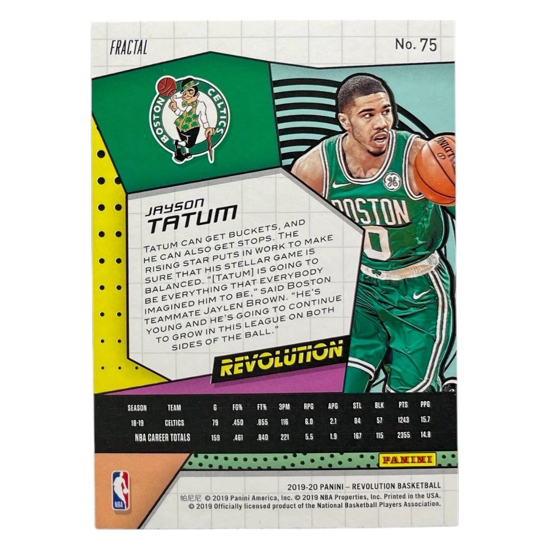 PANINI NBAカード REVOLUTION JAYSON TATUM CELTICS #75 中古 IT2