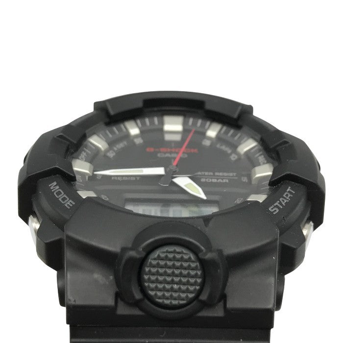 CASIO G-SHOCK 腕時計 メンズ アナログ/デジタル クォーツ 定番モデル シンプル ブラック GA-800-1AJF 中古 T1