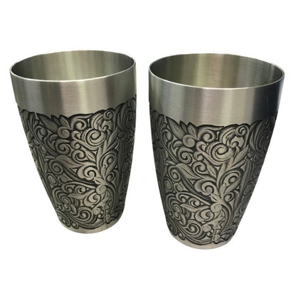 ROYAL SELANGOR ロイヤルセランゴール ピュータータンブラー ペア 中古 Y1
