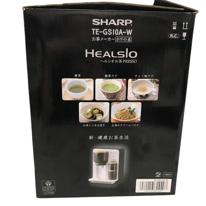 シャープ ヘルシオ(HEALSIO) お茶プレッソ ホワイト TE-GS10A-W 中古 Y1