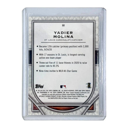 TOPPS MLBカード TRIBUTE YADIER MOLINA ST. LOUIS CARDINALS /50 #68 中古 IT1