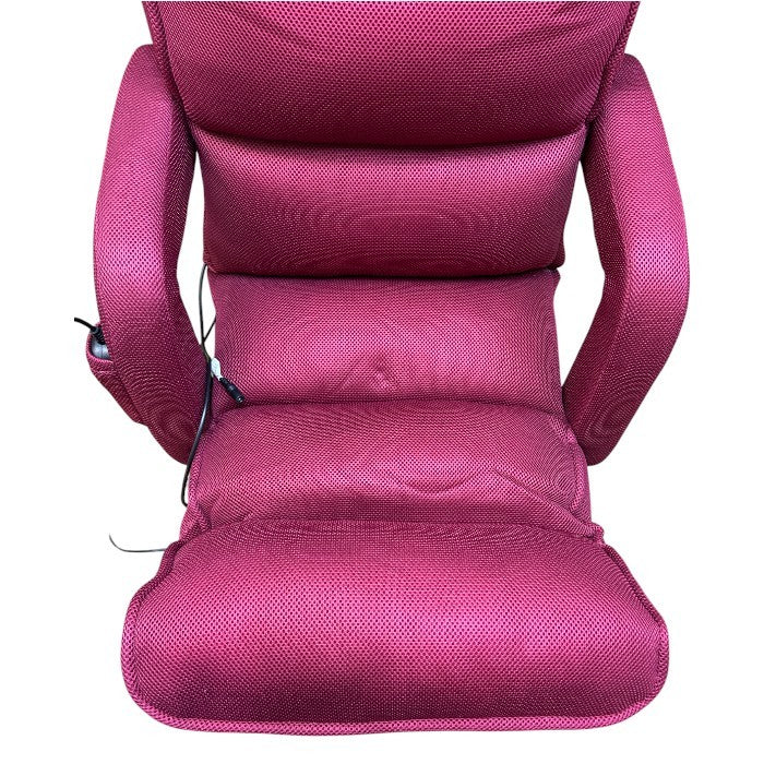 ツカモトコーポレーション ポルト スイッチチェア プレミアム7 マッサージ座椅子 AIM-127 マッサージ機 家電 インテリア ビクトリアンローズ 医療機器認証番号：225AGBZX00061A04 中古 W４