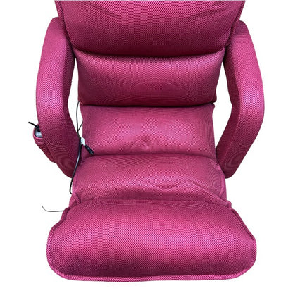 ツカモトコーポレーション ポルト スイッチチェア プレミアム7 マッサージ座椅子 AIM-127 マッサージ機 家電 インテリア ビクトリアンローズ 医療機器認証番号：225AGBZX00061A04 中古 W４