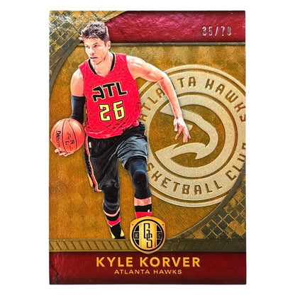 PANINI NBAカード GOLD STANDARD KYLE KORVER ATLANTA HAWKS /79 #158 中古 IT2