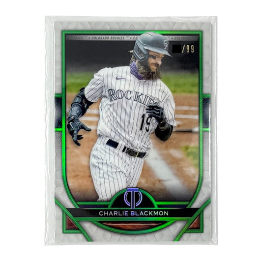 TOPPS MLBカード TRIBUTE CHARLIE BLACKMON COLORADO ROCKIES /99 #8 中古 IT1