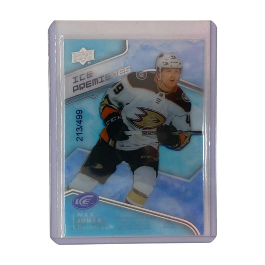 UPPER DECK NHLカード ICE MAX JONES DUCKS 213/499 #91 中古 IT2