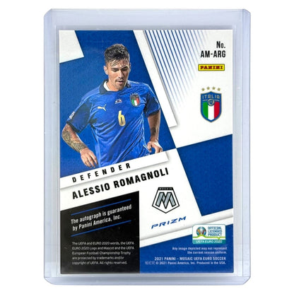 PANINI サッカーカード MOSAIC UEFA EURO PRIZM ALESSIO ROMAGNOLI ITALIA #AM-ARG 中古 IT1