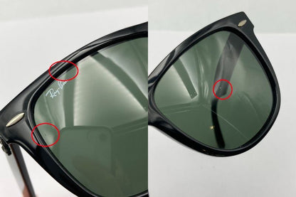 RayBan WAYFARER レイバン ウェイファーラー サングラス RB2140-F 901 サイズ54 中古 D4