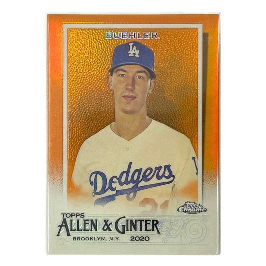 TOPPS MLBカード ALLEN & GINTER WALKER BUEHLER LOS ANGELES DODGERS 16/25 #5 中古 IT1