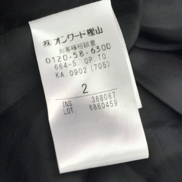 TOCCA トッカ ワンピース レディース 春夏 ノースリーブ 膝丈 花柄 総柄 ドレス 刺繍 ブラック OPTOKA0902 中古 T1
