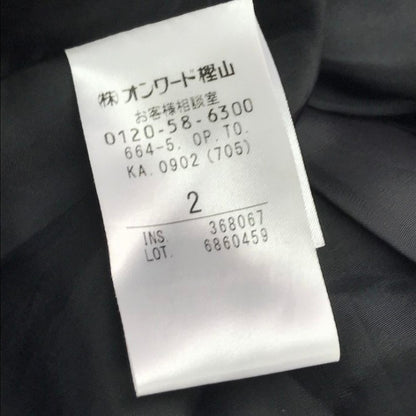 TOCCA トッカ ワンピース レディース 春夏 ノースリーブ 膝丈 花柄 総柄 ドレス 刺繍 ブラック OPTOKA0902 中古 T1