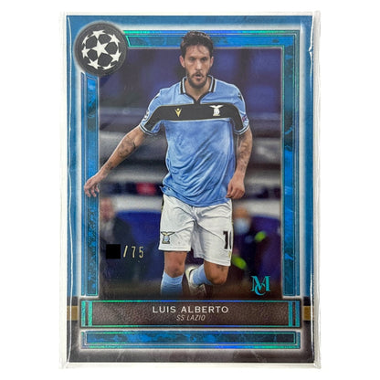 TOPPS サッカーカード MUSEUM COLLECTION LUIS ALBERTO LAZIO /75 #21 中古 IT1