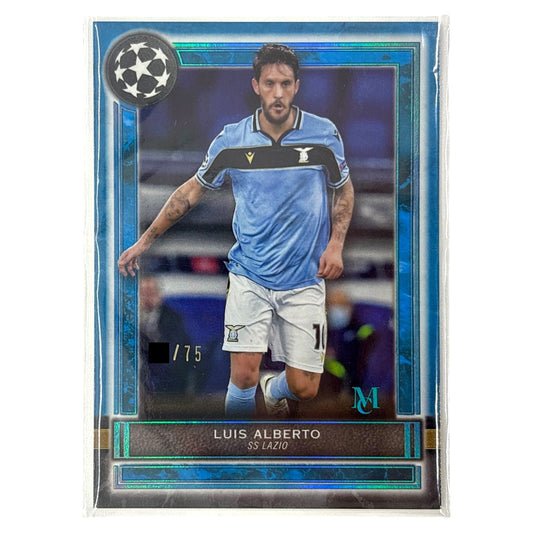 TOPPS サッカーカード MUSEUM COLLECTION LUIS ALBERTO LAZIO /75 #21 中古 IT1