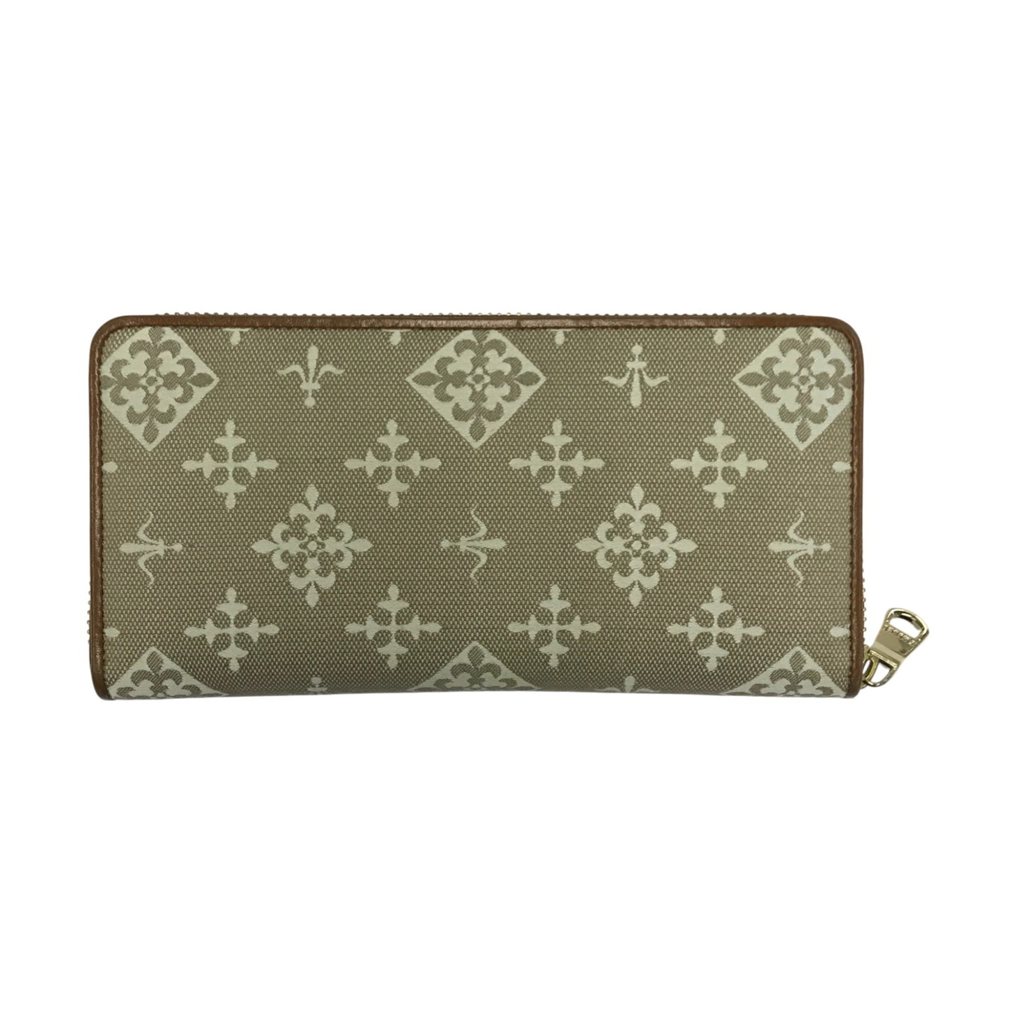 russet ラシット 長財布 レディース ラウンドジップ 三層式小銭入れ 収納大 ベージュ 中古 T1