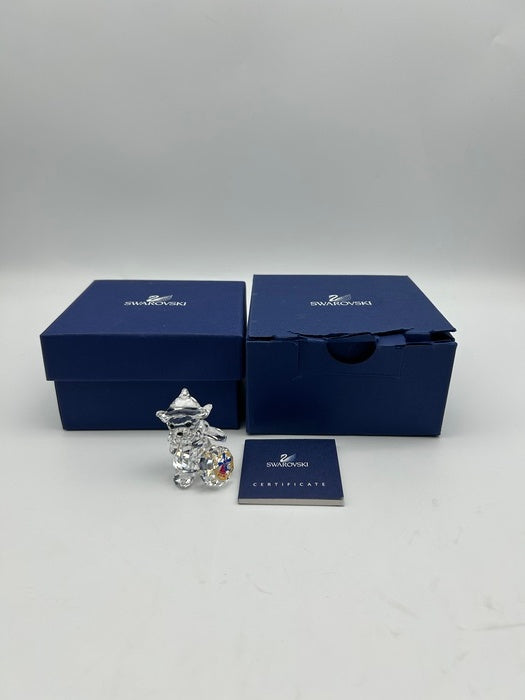 SWAROVSKI スワロフスキー クリスタル クリスベア KAATJE カーチェ インテリア 置き物 ベア 熊 くま かわいい 中古 W1