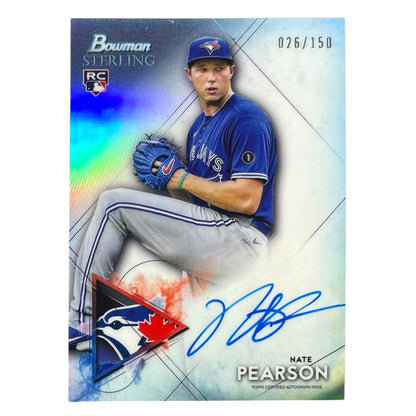 TOPPS MLBカード BOWMAN STERLING NATE PEARSON TORONTO BLUE JAYS /150 #BSRA-NP 中古 IT2
