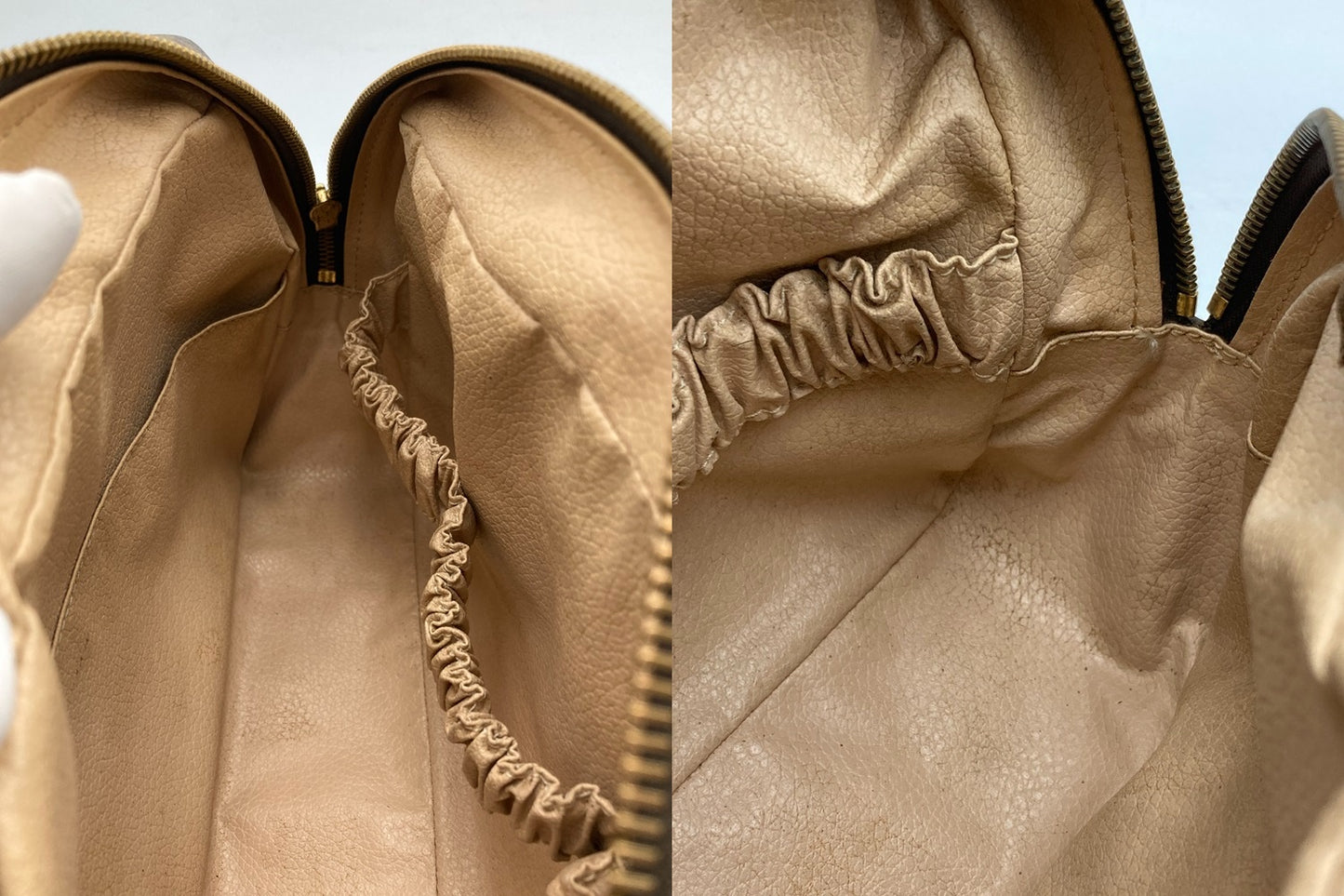 LOUIS VUITTON ルイヴィトン モノグラム トゥルース・トワレット28 ポーチ M47522 中古 D4