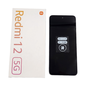 Xiaomi Redmi 12 256GB スマートフォン 5G SIMフリー ポーラーシルバー 23076RA4BR 中古 T1