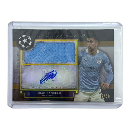 TOPPS サッカーカード MUSEUM COLLECTION JOAO CANCELO MANCHESTER CITY /50 #AJR-JC 中古 IT1